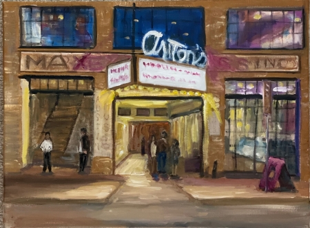 Glow at Antone by artist Mozelle Marks